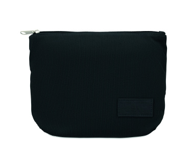Logotrade advertising product picture of: Corduroy cosmetic bag