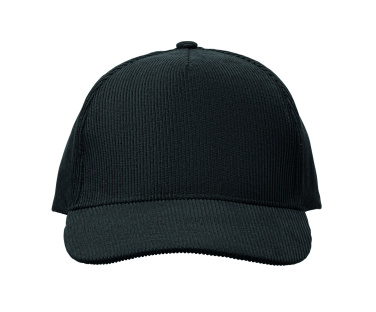 Logotrade promotional giveaway image of: Corduroy 5 panel baseball cap