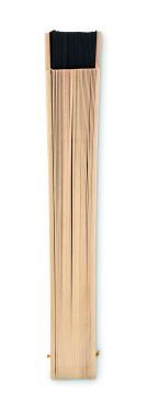Logotrade corporate gift image of: Wooden hand fan