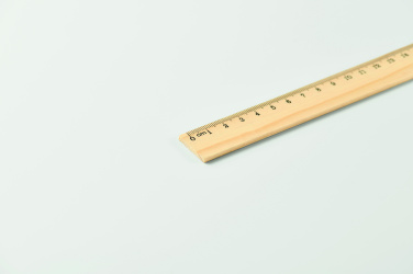 Logotrade advertising products photo of: Wooden ruler 20cm