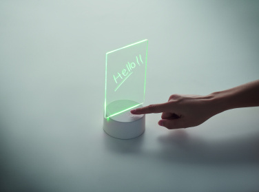 Logotrade promotional giveaway picture of: Light-up LED memo board