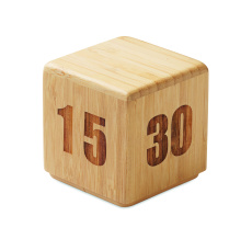 Bamboo twist snooze timer
