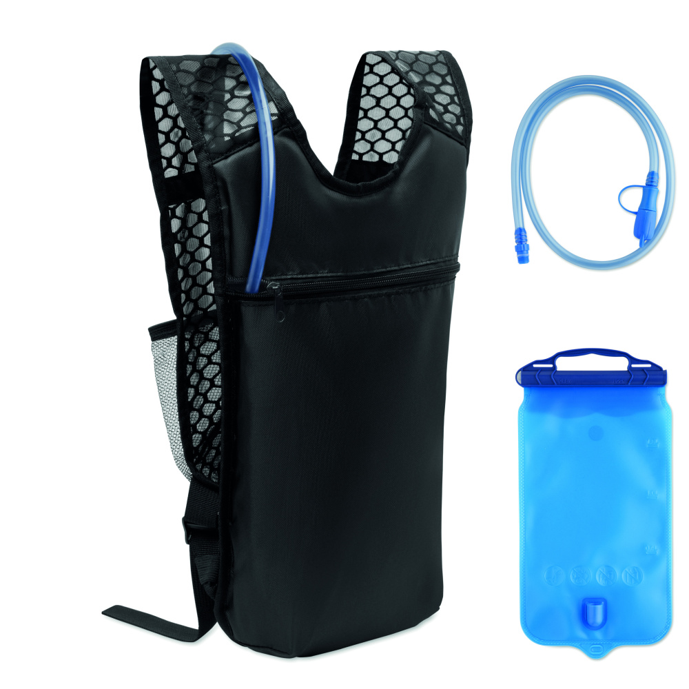 Logotrade corporate gift image of: Sports backpack 420D PU