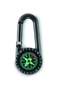 Logotrade promotional product picture of: Outdoor compass with carabiner