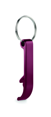 Logo trade business gifts image of: Recycled aluminium key ring Nokia