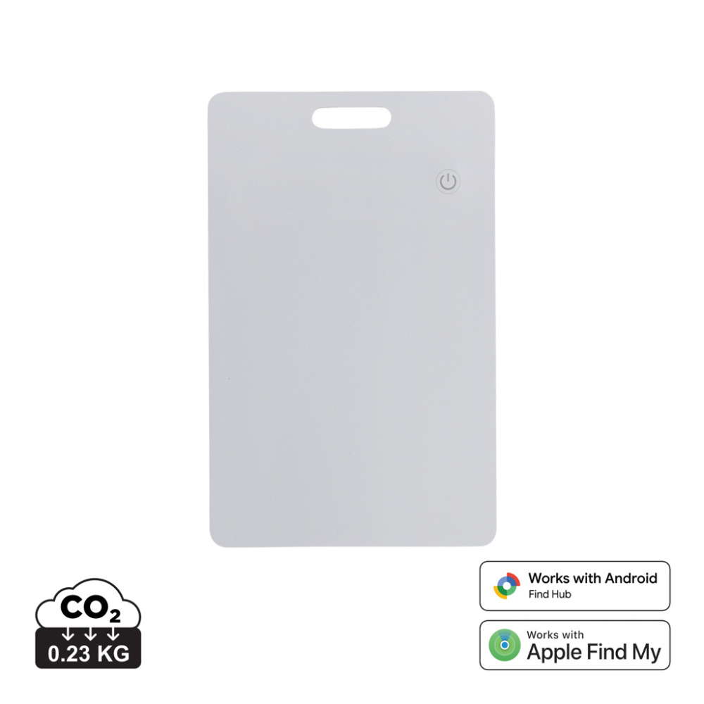 Logo trade advertising products image of: Findit Dual RCS rplastic ultra-thin finder card rechargeable