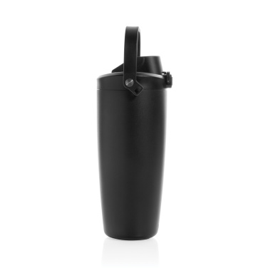 Logo trade corporate gift photo of: Avira Ayala RCS re-steel duosip lockable crossbody tumbler