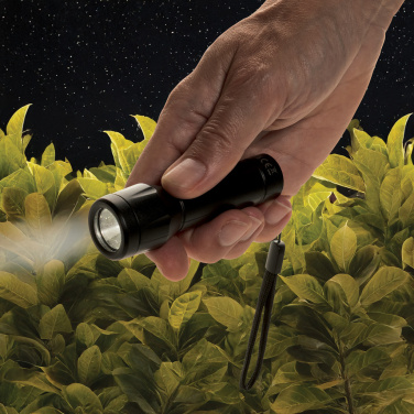 Logo trade promotional items image of: Flara RSC recycled plastic USB-rechargeable torch