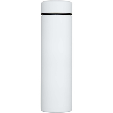 Logotrade promotional item image of: Taylor 450 ml double wall stainless steel flask with tea strainer