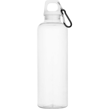Logotrade promotional item picture of: Oregon 750 ml RCS recycled plastic water bottle with carabiner