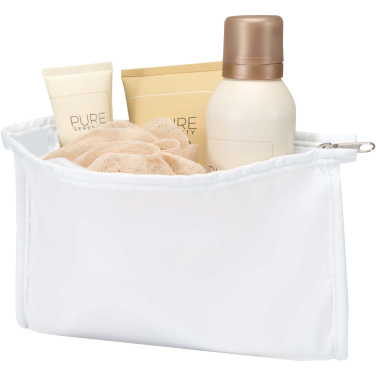 Logotrade promotional product picture of: Muse GRS RPET toiletry pouch