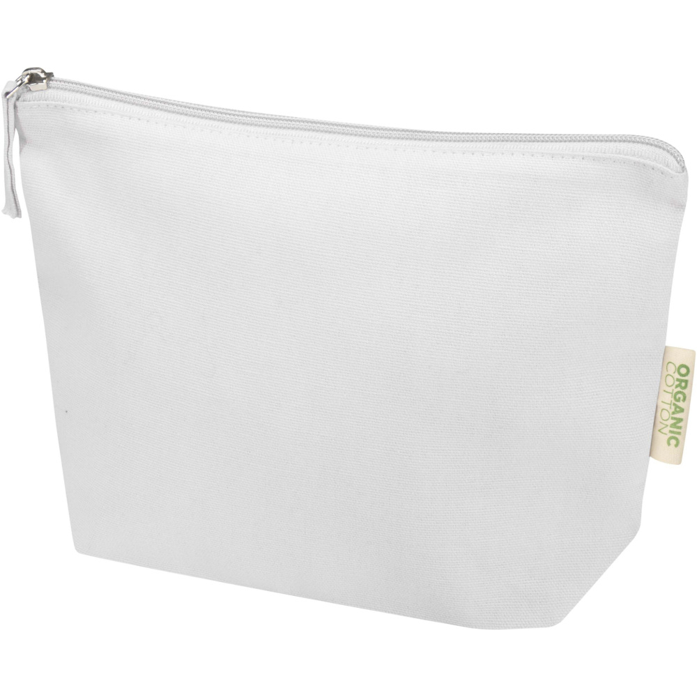 Logo trade promotional giveaways picture of: Odisha 180 g/m² OCS organic toiletry bag 1L