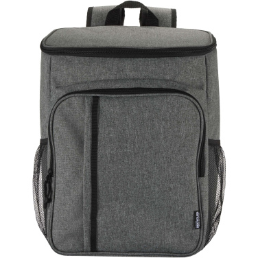 Logo trade advertising product photo of: Tundra GRS recycled picnic cooler backpack with cutlery set 20L