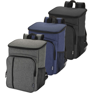 Logotrade promotional items photo of: Tundra GRS recycled picnic cooler backpack with cutlery set 20L