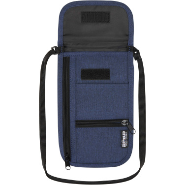 Logotrade promotional gift image of: Ross GRS recycled smart travel pouch