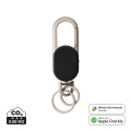 Keyfinder Dual keychain with worldwide locating, black