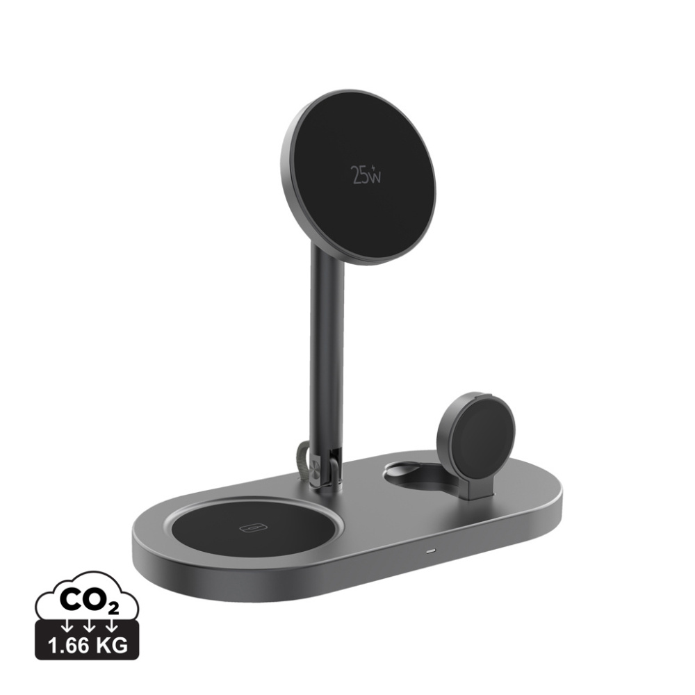 Logo trade promotional items picture of: Quantum RCS ultra-fast 25W Magnetic desk wireless Charger
