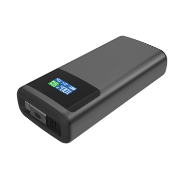 Logo trade promotional giveaway photo of: Quantum RCS ultra-fast PD45W 10.000mAh powerbank with screen