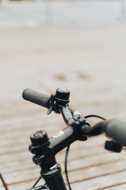 Logo trade promotional giveaways image of: Bike finder Dual RCS bike bell with worldwide locating