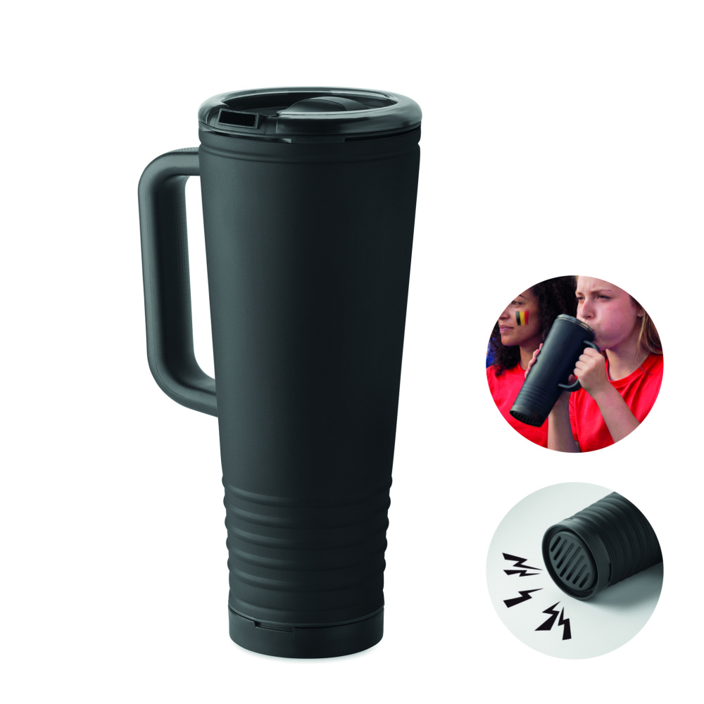 Logo trade advertising product photo of: Howler Cup w handle 700ml
