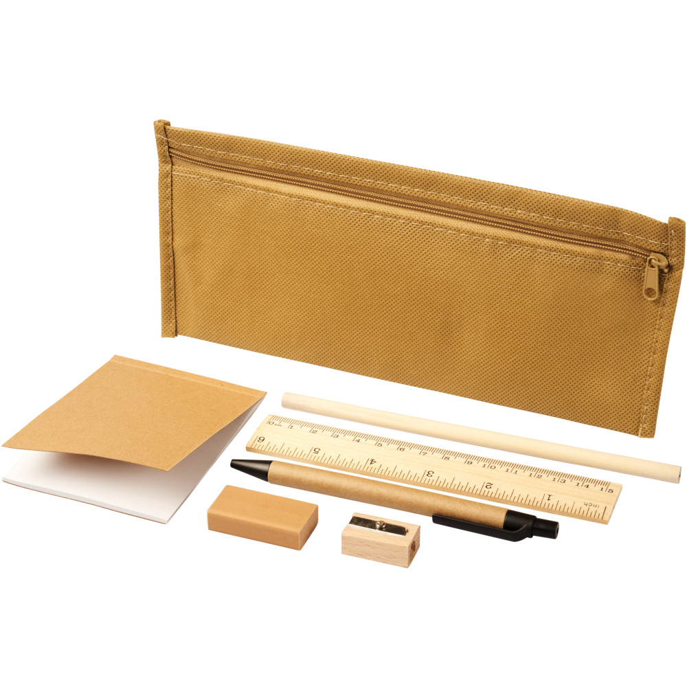 Logotrade promotional merchandise image of: Enviro 7-piece pencil case set