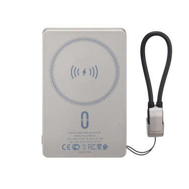 Logo trade promotional giveaways image of: Power Bank Magsafe wireless 15W VA2616 5000 mAh RIVACASE