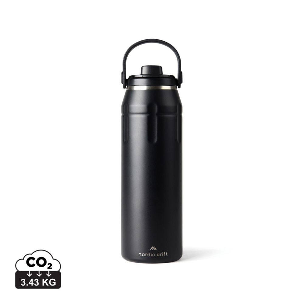 Logotrade advertising product image of: Nordic Drift Trail RCS Insulated sports bottle 940ml