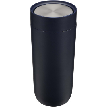 Logo trade promotional merchandise image of: Camden 350 ml RCS certified stainless steel tumbler