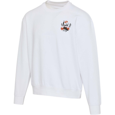 Logo trade promotional item photo of: Boris 280 g/m2 unisex OCS organic oversized crewneck sweater