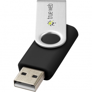 Logotrade reklaamkingi foto: Pööratav põhiline 32 GB USB-mälupulk