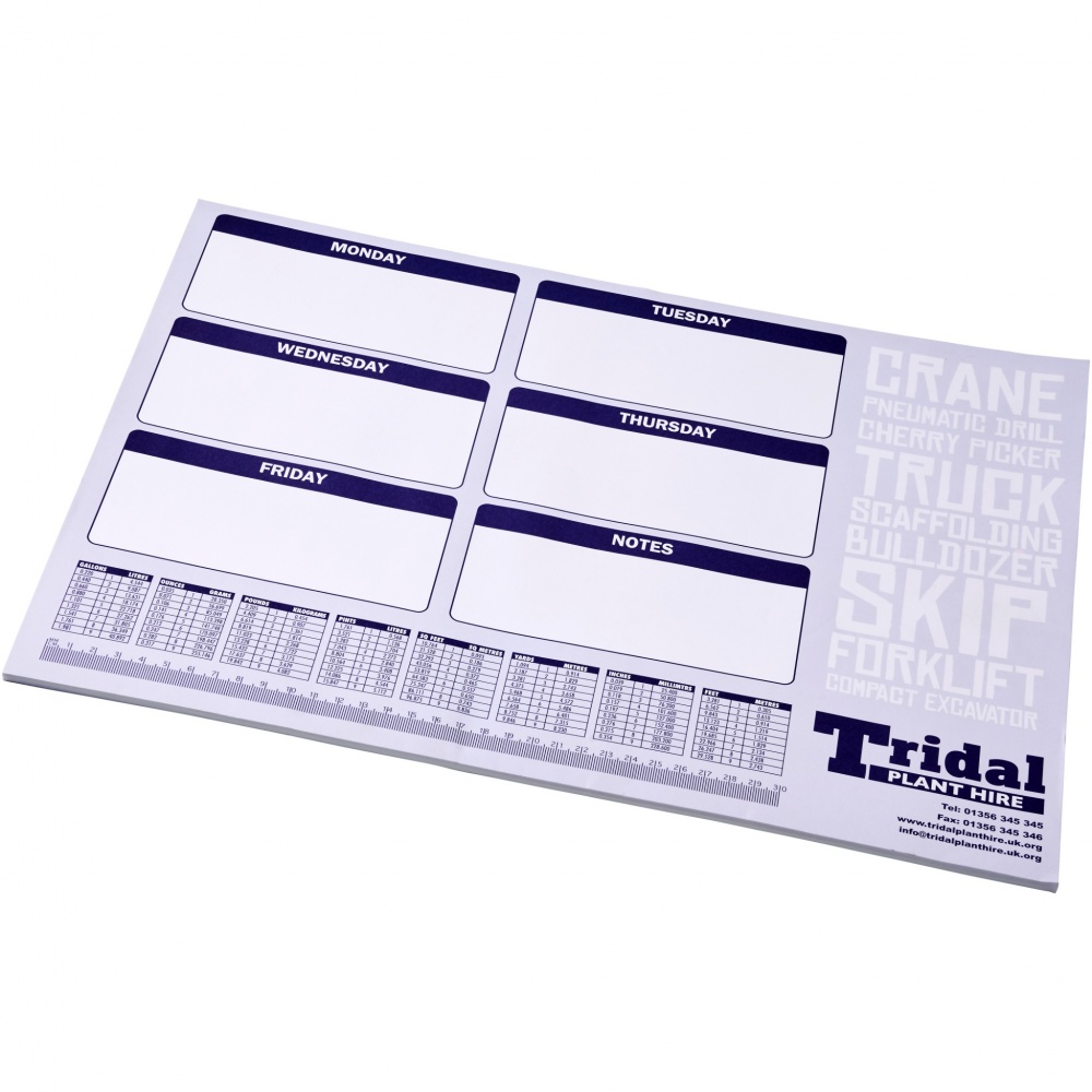 Logo trade reklaamtoote pilt: Desk-Mate® A2 märkmik