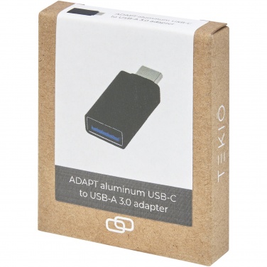 Logo trade reklaamkingitused foto: ADAPT alumiiniumist USB-C adapteriga USB-A 3.0