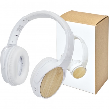 Logo trade reklaamkingituse pilt: Athose bambusest Bluetooth® kõrvaklapid mikrofoniga