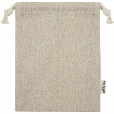 Logotrade reklaamkingi foto: Pheebs 150 g/m² GRS taaskasutatud puuvillast kinkekott väike 0,5L