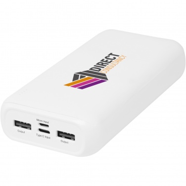Logo trade firmakingi pilt: Electro 20 000 mAh taaskasutatud plastist akupank 