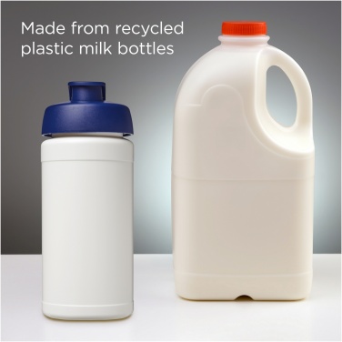 Logo trade reklaamkingituse pilt: Baseline 500 ml ümbertöödeldud spordipudel koos keeratava kaanega