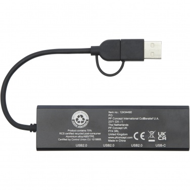 Logotrade ärikingi foto: Rise RCS-i taaskasutatud alumiiniumist USB 2.0 jaotur