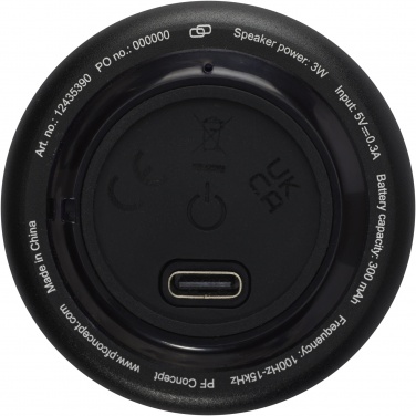 Logo trade ärikingi pilt: Rise 3W RCS taaskasutatud alumiiniumist Bluetooth® minikõlar 