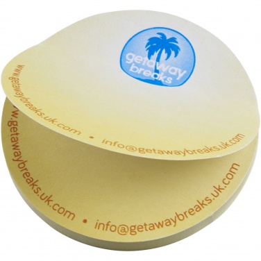 Logo trade reklaamtoote pilt: Sticky-Mate® ringikujulised taaskasutatud kleeppaberid