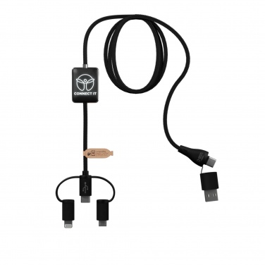 Logo trade reklaamtoote pilt: SCX.design C48 CarPlay 5-in-1 laadimiskaabel 