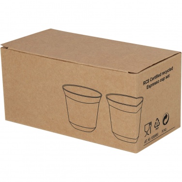 Logotrade firmakingid pilt: Duo 80 ml RCS sertifikaadiga roostevabast terasest espressotassi komplekt 