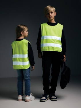 Logo trade reklaamkingitused foto: GRS taaskasutatud PET hästi nähtav turvavest 3-6 aastat