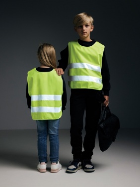 Logo trade ärikingituse pilt: GRS taaskasutatud PET hästi nähtav turvavest 3-6 aastat