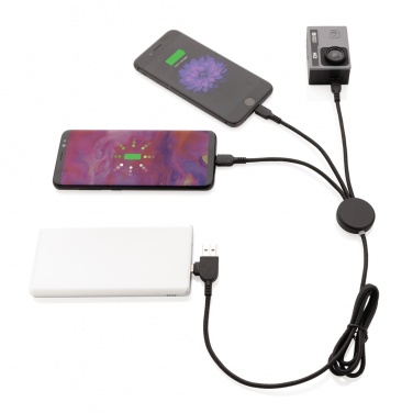Logo trade reklaamkingituse pilt: Light up logo 6-in-1 kaabel