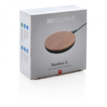 Logotrade reklaamkingituse foto: Bamboo X 5W juhtmevaba laadija