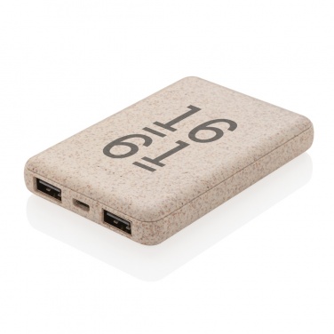 Logotrade ärikingituse foto: Nisukõrrega 5000 mAh taskuvõimsuspank