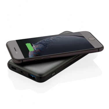 Logotrade meene foto: 10 000 mAh kiirlaadimine 10 W juhtmeta akupank
