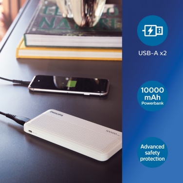 Logo trade ärikingituse pilt: Philipsi 10 000 mAh õhuke akupank