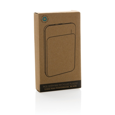 Logotrade firmakingid pilt: RCS taaskasutatud plastist 5000 mAh akupank