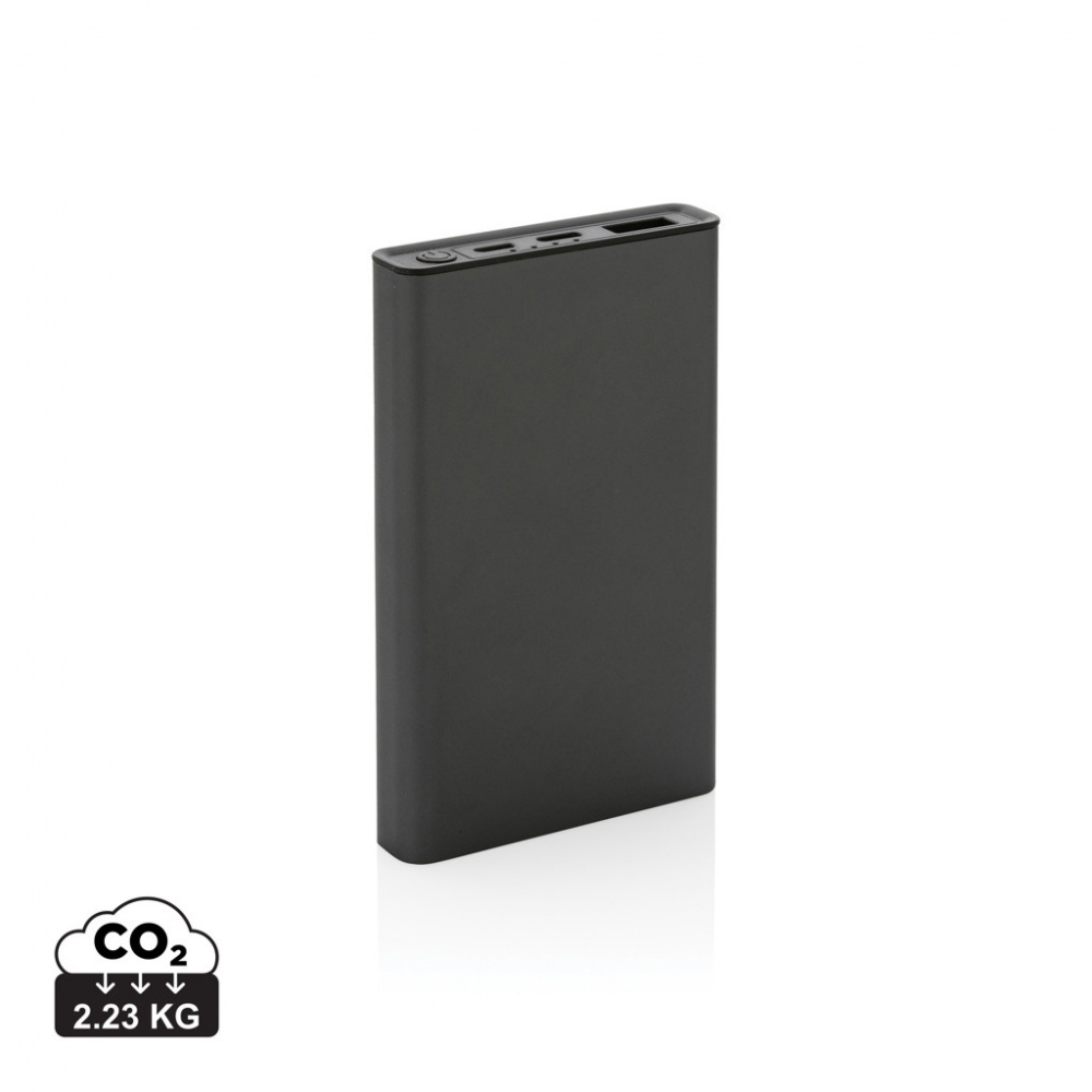 Logotrade ärikingituse foto: Terra RCS taaskasutatud alumiiniumist akupank 5000 mAh